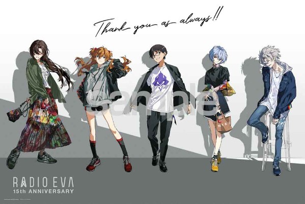新世纪福音战士新剧场版 拼图 RADIO EVA Illus.09 Thank you as always！！