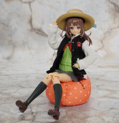 创彩少女庭园 结城圆 冬装 夜莺色 与 先头车博物馆 E235系 山手线 创彩少女庭园电车 套装