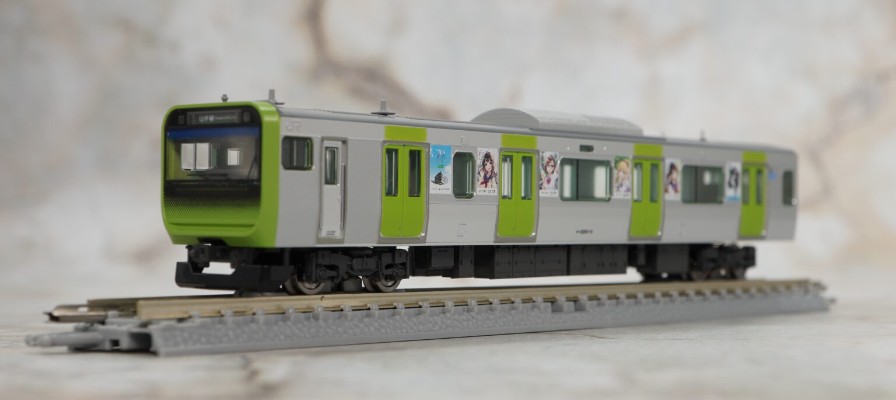 创彩少女庭园 结城圆 冬装 夜莺色 与 先头车博物馆 E235系 山手线 创彩少女庭园电车 套装