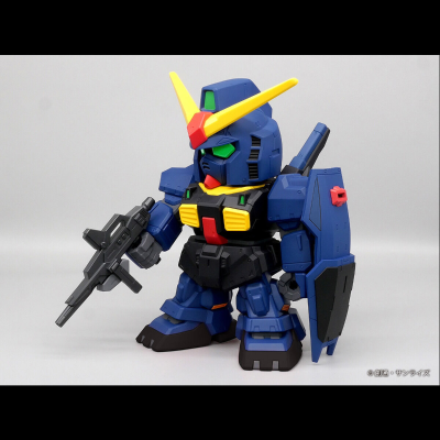 巨型软胶玩偶SD  RX-178 高达Mk-II（提坦斯样式） -SD高达-