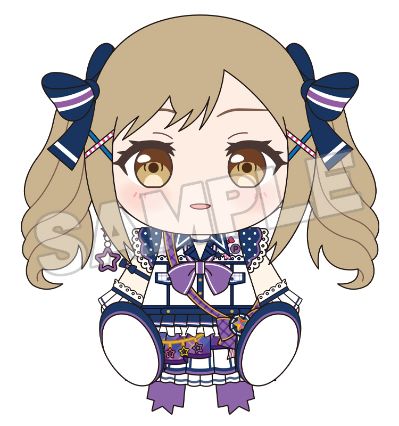 BanG Dream! 少女乐团派对 毛绒玩偶 Poppin'Party 户山香澄/花园多惠/牛込里美/山吹沙绫/市谷有咲