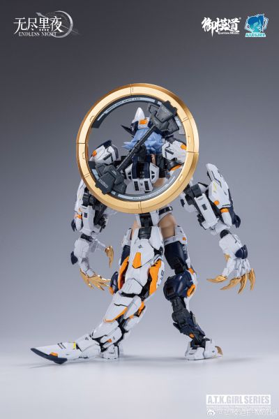 原创机娘系列 无尽黑夜 芬里尔 白狼（指挥官型）