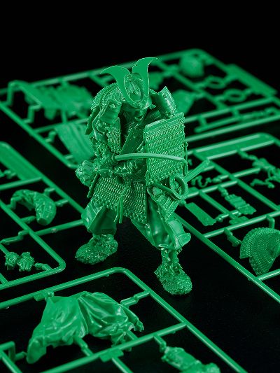 PLAMAX 镰仓时代的盔甲武士 绿色涂装版