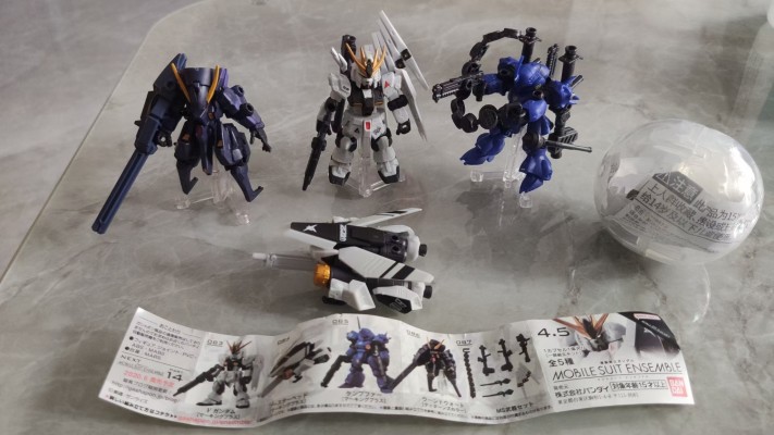 机动战士高达 MOBILE SUIT ENSEMBLE4.5 机动战士高达 逆袭的夏亚 RX-93 ν高达 Marking Plus