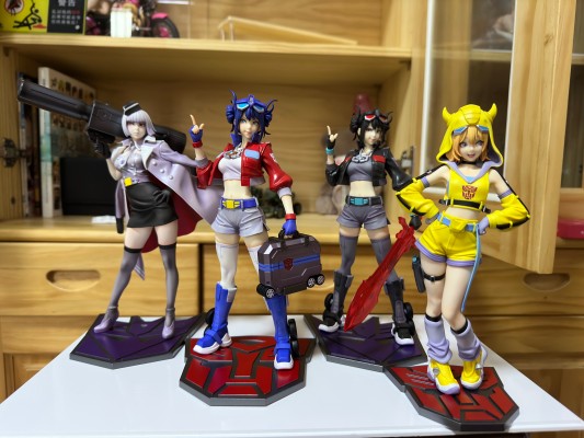 美少女雕像 变形金刚美少女  黑暗擎天柱 限定版