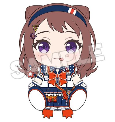 BanG Dream! 少女乐团派对 毛绒玩偶 Poppin'Party 户山香澄/花园多惠/牛込里美/山吹沙绫/市谷有咲