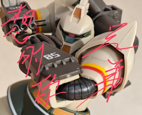 ROBOT魂 ＜机动战士系列＞MSV  MS-14C 勇士加农（托马斯·库鲁兹专用） 剧中版