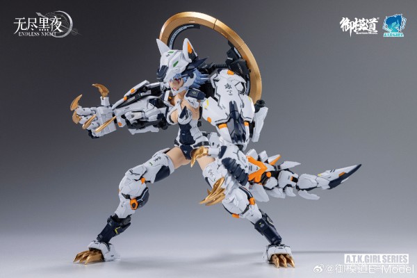 原创机娘系列 无尽黑夜 芬里尔 白狼（指挥官型）