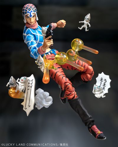 超像可动 JOJO的奇妙冒险 第五部 黄金之风 盖多·米斯达 与 性感手枪