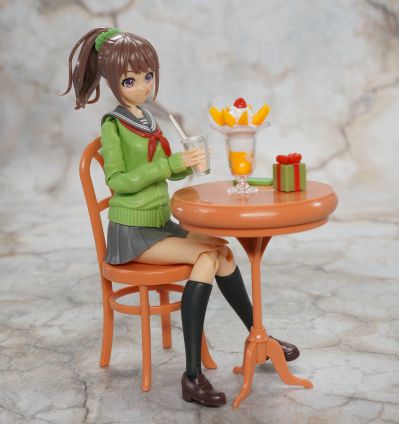 创彩少女庭园 结城圆 冬装 夜莺色 与 先头车博物馆 E235系 山手线 创彩少女庭园电车 套装