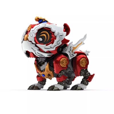 神型小舞狮（关公红狮）