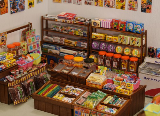 小小样品系列 老式粗点心店