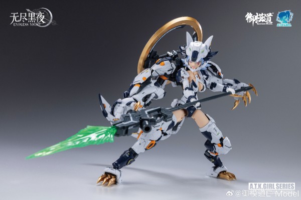 原创机娘系列 无尽黑夜 芬里尔 白狼（指挥官型）