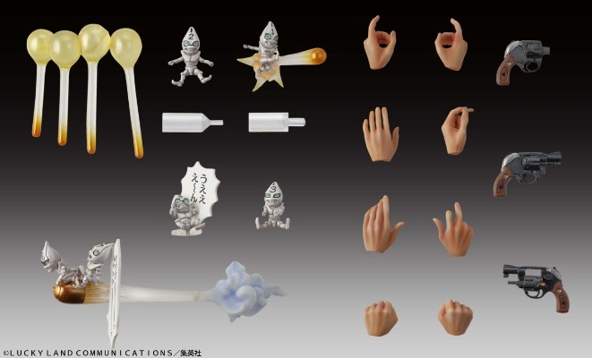 超像可动 JOJO的奇妙冒险 第五部 黄金之风 盖多·米斯达 与 性感手枪