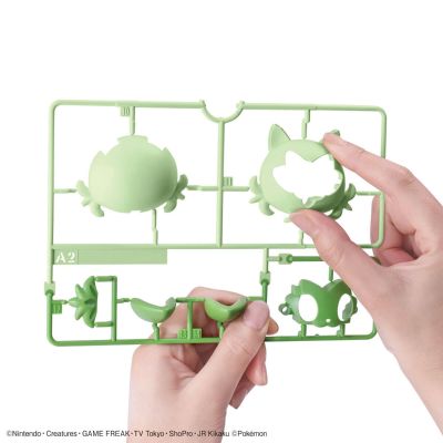 宝可梦拼装模型系列 快快拼！！18 新叶喵