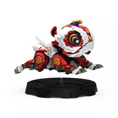 神型小舞狮（关公红狮）