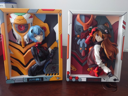 新世纪福音战士新剧场版：Q 绫波零（暂称）战斗服Ver. 立体相框