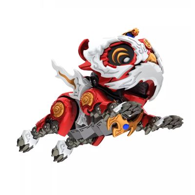 神型小舞狮（关公红狮）