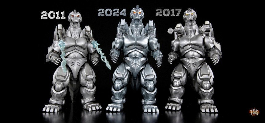 S.H.MonsterArts UX-01-92 迦楼罗 + 机械哥斯拉配套特效件