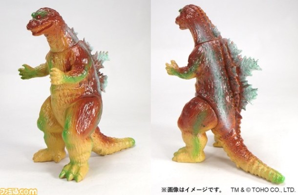 中等尺寸系列 哥斯拉（1954）什锦烧配色