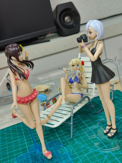 创彩少女庭园 小鸟游历 泳装版 梦幻风格的黑天鹅