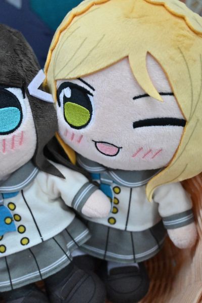 KURIPAN 爱与演唱会！阳光！！ 毛绒玩偶 松浦果南/ 黑泽黛雅/小原鞠莉