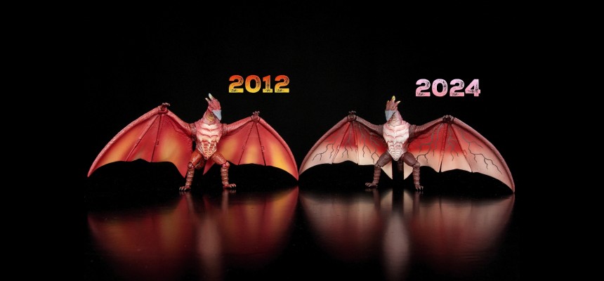 S.H.MonsterArts UX-01-92 迦楼罗 + 机械哥斯拉配套特效件