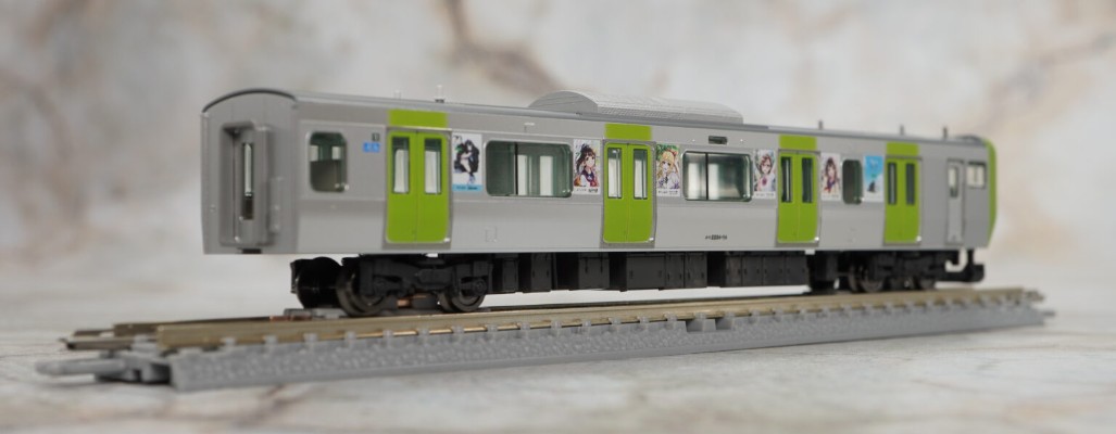 创彩少女庭园 结城圆 冬装 夜莺色 与 先头车博物馆 E235系 山手线 创彩少女庭园电车 套装