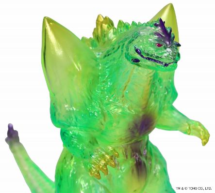 中等尺寸系列/哥斯拉EX：太空哥斯拉 透明绿