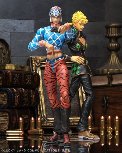 超像可动 JOJO的奇妙冒险 第五部 黄金之风 盖多·米斯达 与 性感手枪
