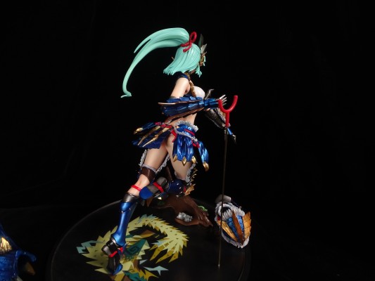 怪物猎人 雷狼龙 女猎人