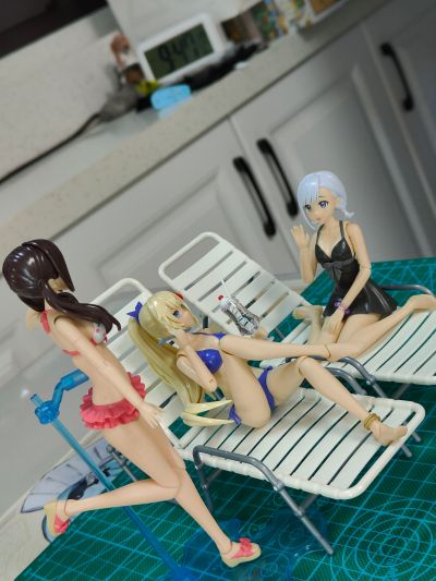 创彩少女庭园 小鸟游历 泳装版 梦幻风格的黑天鹅