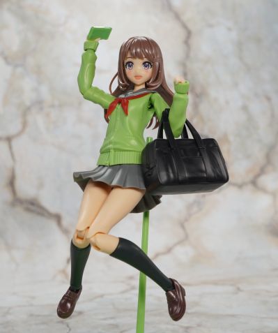 创彩少女庭园 结城圆 冬装 夜莺色 与 先头车博物馆 E235系 山手线 创彩少女庭园电车 套装