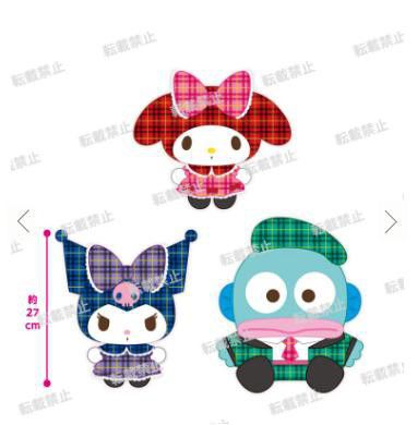 三丽鸥角色 格子图案×格子图案毛绒玩偶2