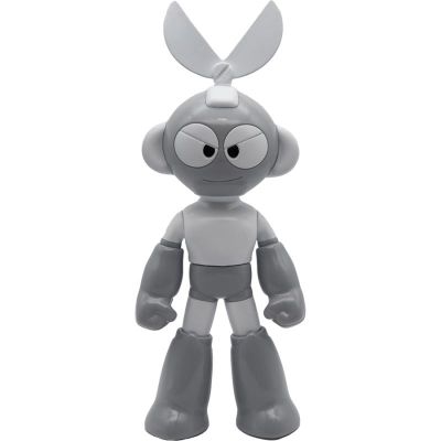 软胶玩偶 洛克人世界 剪刀人 黑白配色