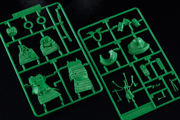 PLAMAX 镰仓时代的盔甲武士 绿色涂装版