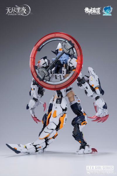 原创机娘系列 无尽黑夜 芬里尔 白狼（指挥官型）