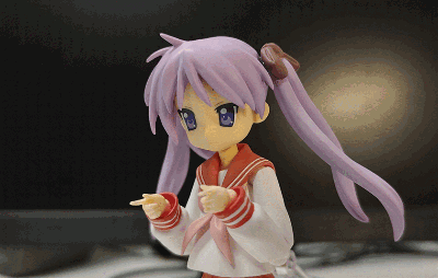 figma#013 幸运星 动画版 柊镜 冬季校服