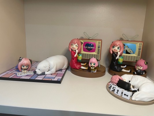 一番赏 间谍过家家 -美好日常- 最终大奖  阿尼亚·福杰 看电视♪ 异色版