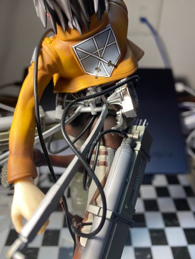 Hdge technical statue No.5 进击的巨人 三笠 训练兵团