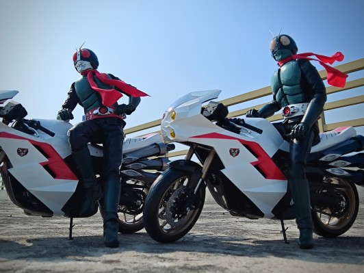 FigZero 新·假面骑士 假面骑士第2号摩托 旋风号