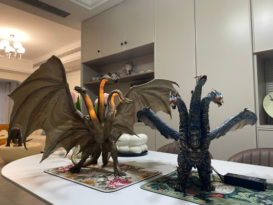 著名造型师系列 哥斯拉之终极战役 凯撒基多拉 最终之战