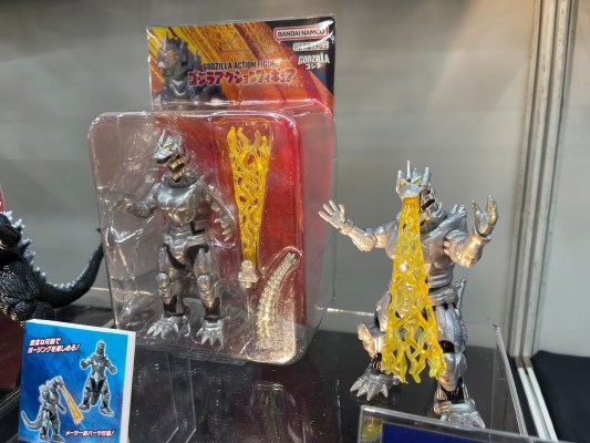哥斯拉超可动玩偶 哥斯拉大战机械哥斯拉 机械哥斯拉（2002）