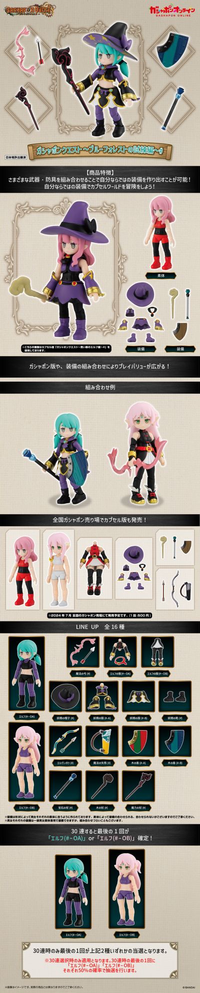 勇者斗扭蛋~蓝色森林的挑战篇~#