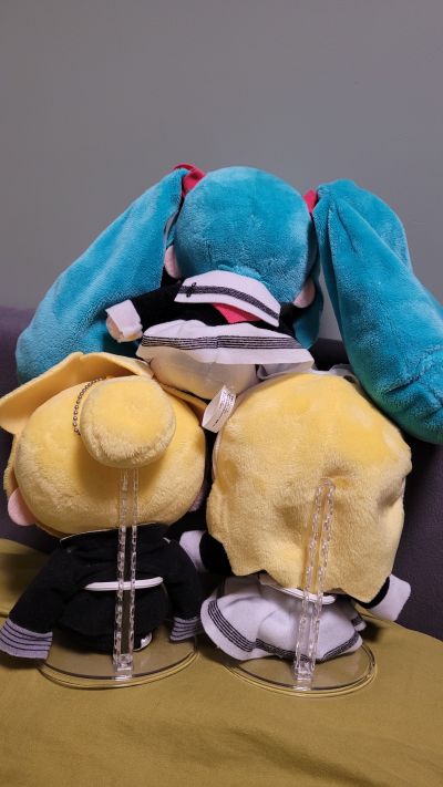 初音未来系列 Fuwa Petit 超大毛绒玩偶  镜音铃