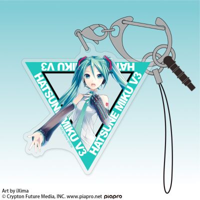 初音未来 V3 多用途亚克力钥匙扣挂件