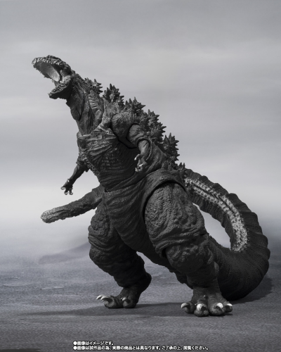 S.H.MonsterArts  哥斯拉（2016） 第四形态 新·哥斯拉：黑白版