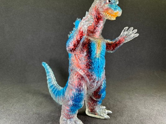 摩斯拉大战哥斯拉 哥斯拉1964 软胶 第10期配色