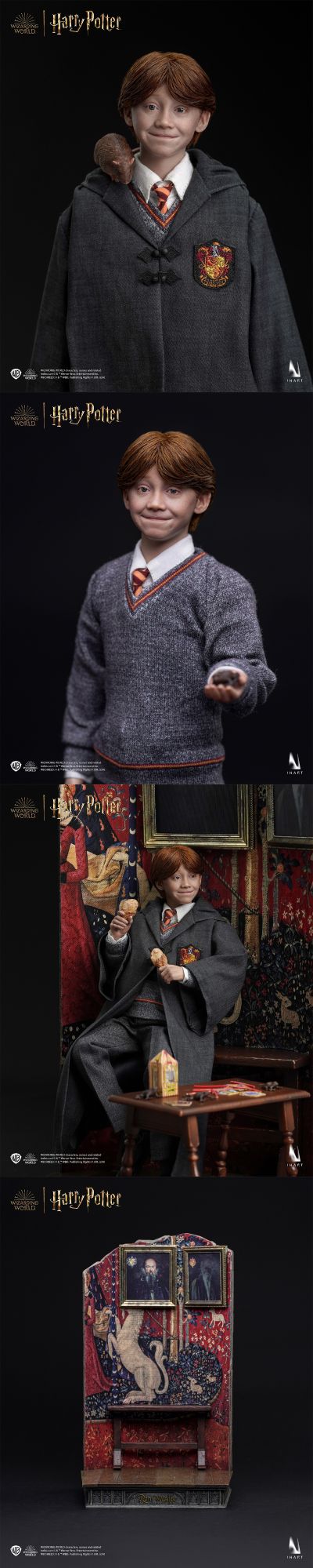 哈利波特与魔法石 罗恩·韦斯莱 学院服