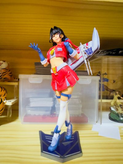 美少女雕像 变形金刚美少女 红蜘蛛